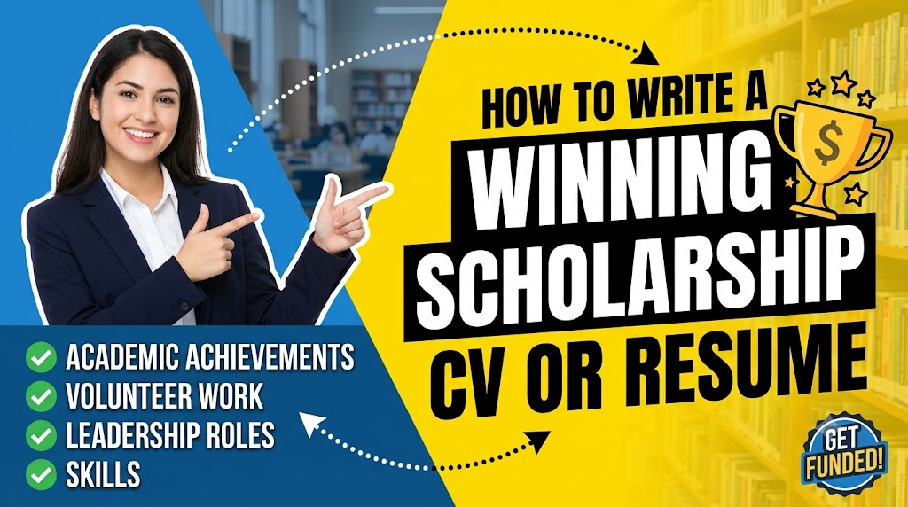 How to Write a Scholarship-Winning CV or Resume