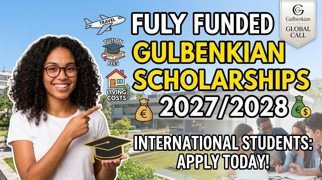 Gulbenkian Institute for Advanced Study Scholarships 2027/2028