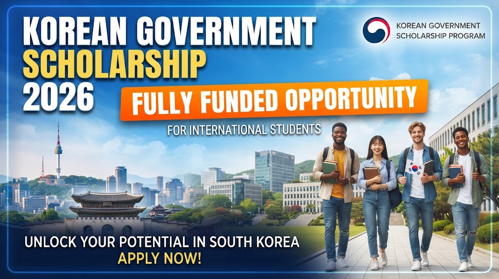 Korean Government Scholarship Program (GKS) 2026/2027 for International Students to Study in South Korea (Fully Funded)