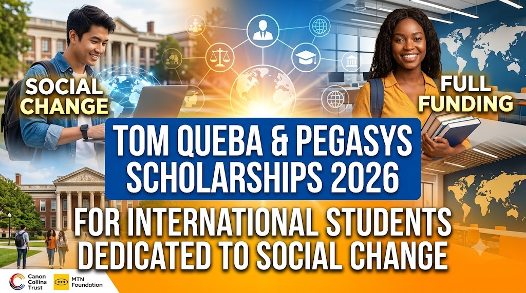 Tom Queba and Pegasys Scholarships for Social Change 2027